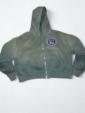 Rich Vintage Weathered zip up